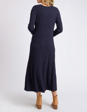 Load image into Gallery viewer, Tammy Knit Dress / Dark Sapphire // Elm
