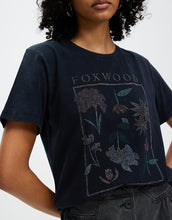 Load image into Gallery viewer, Wild Flower Tee / Black // Foxwood
