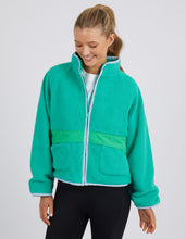 Load image into Gallery viewer, Teddy Jacket / Green // Foxwood
