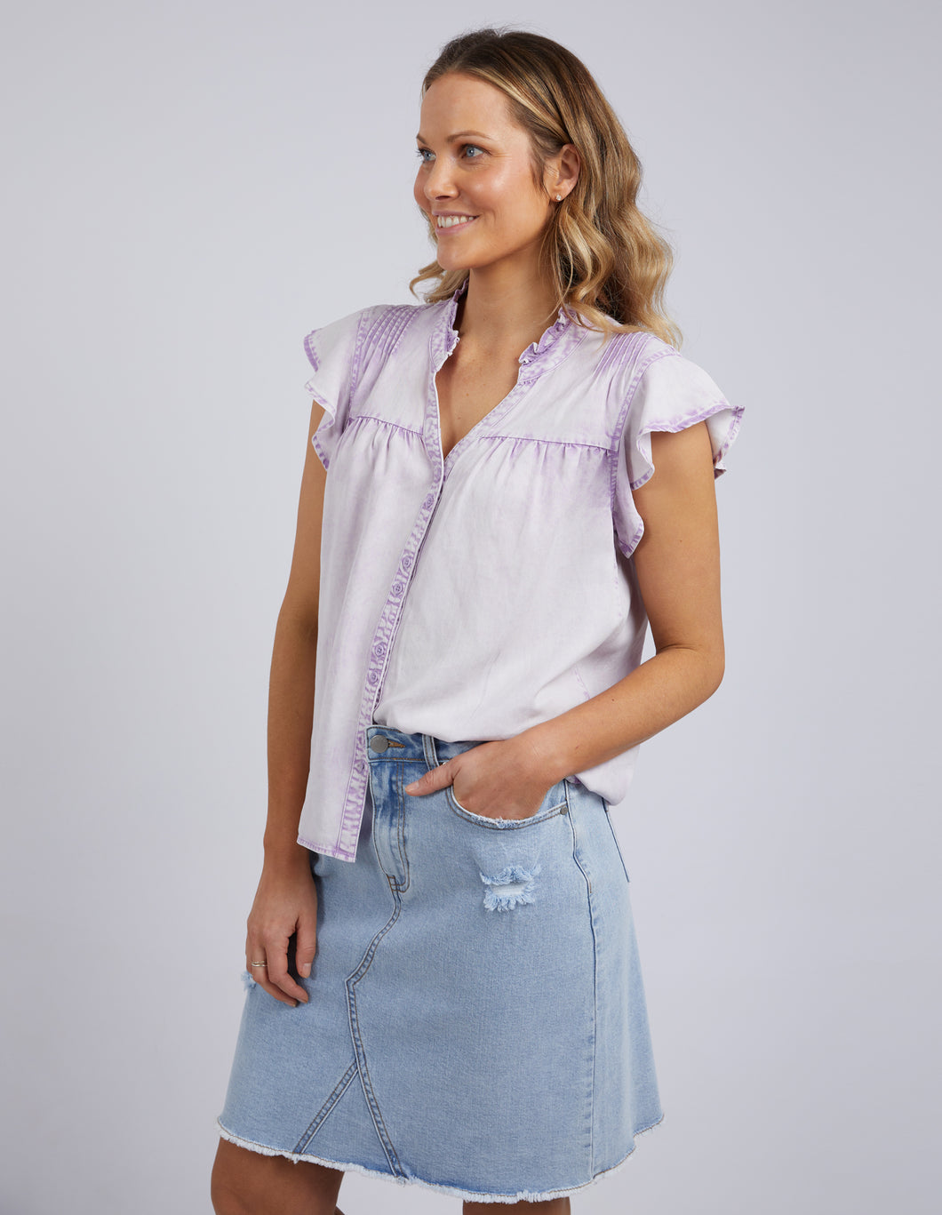 Reese Top / Lilac