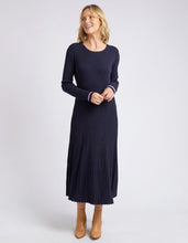 Load image into Gallery viewer, Tammy Knit Dress / Dark Sapphire // Elm
