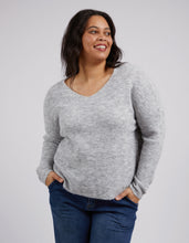 Load image into Gallery viewer, Verity V-Neck Knit / Grey Marle
