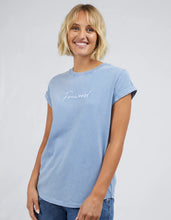 Load image into Gallery viewer, Signature Tee / Light Blue // Foxwood
