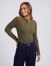 Load image into Gallery viewer, Greta Long Sleeve / Olive // Foxwood
