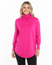 Load image into Gallery viewer, Maison Roll Neck / Berry Pink // Betty Basics
