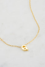 Load image into Gallery viewer, Letter Necklace / Gold // Zafino
