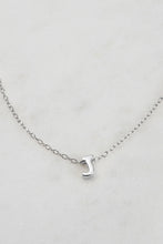Load image into Gallery viewer, Letter Necklace / Silver // Zafino
