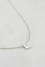 Load image into Gallery viewer, Letter Necklace / Silver // Zafino
