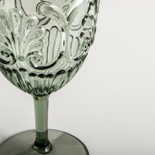 Load image into Gallery viewer, Flemington Acrylic Wine Glass / Green
