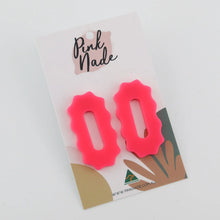 Load image into Gallery viewer, Jenna Statement Studs / Earrings // Pink Nade
